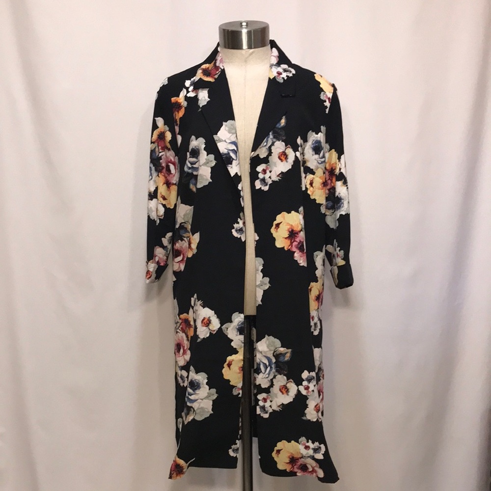 Long Small Polyester Blazer Jacket - image 1